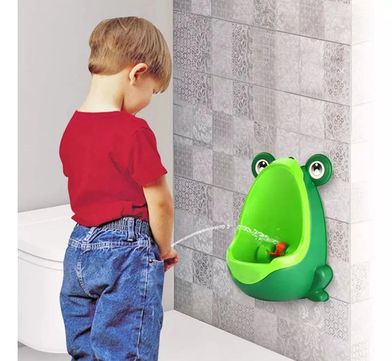 Urinario de Entrenamiento Baby Toilet Frog Color Verde