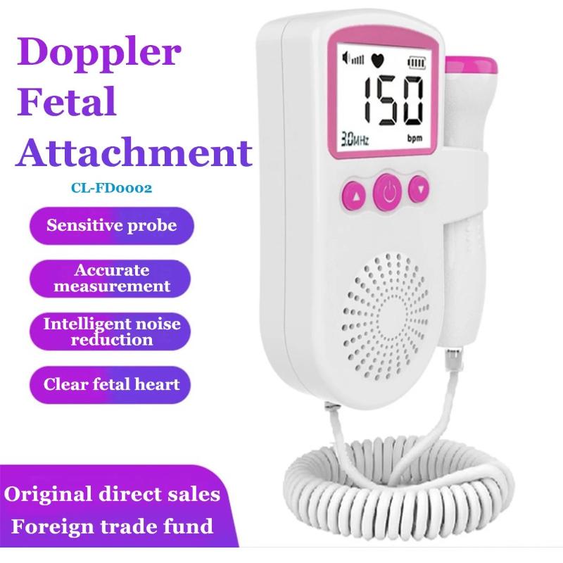 Monitor Fetal Doppler - Escucha los Latidos del Corazón de tu Bebé en Casa