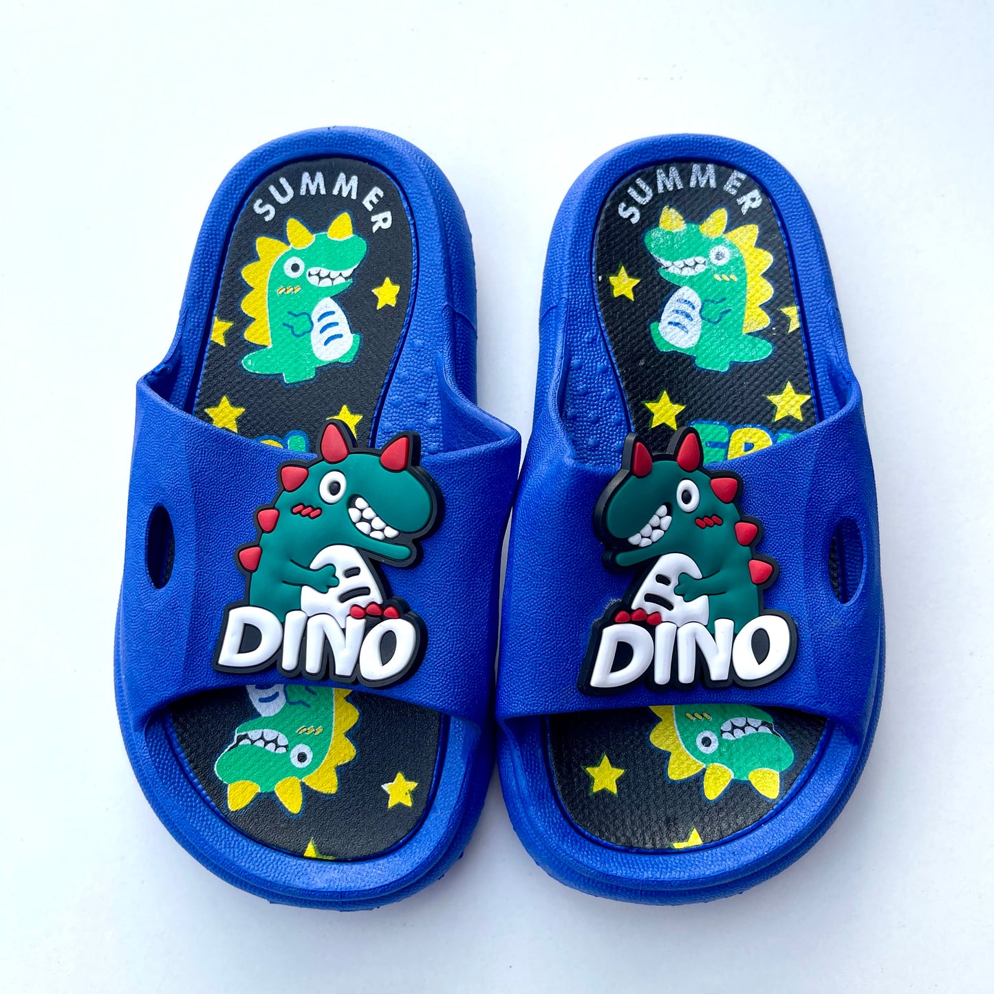 Chalas de Verano Antideslizantes Niño Diseño Dino