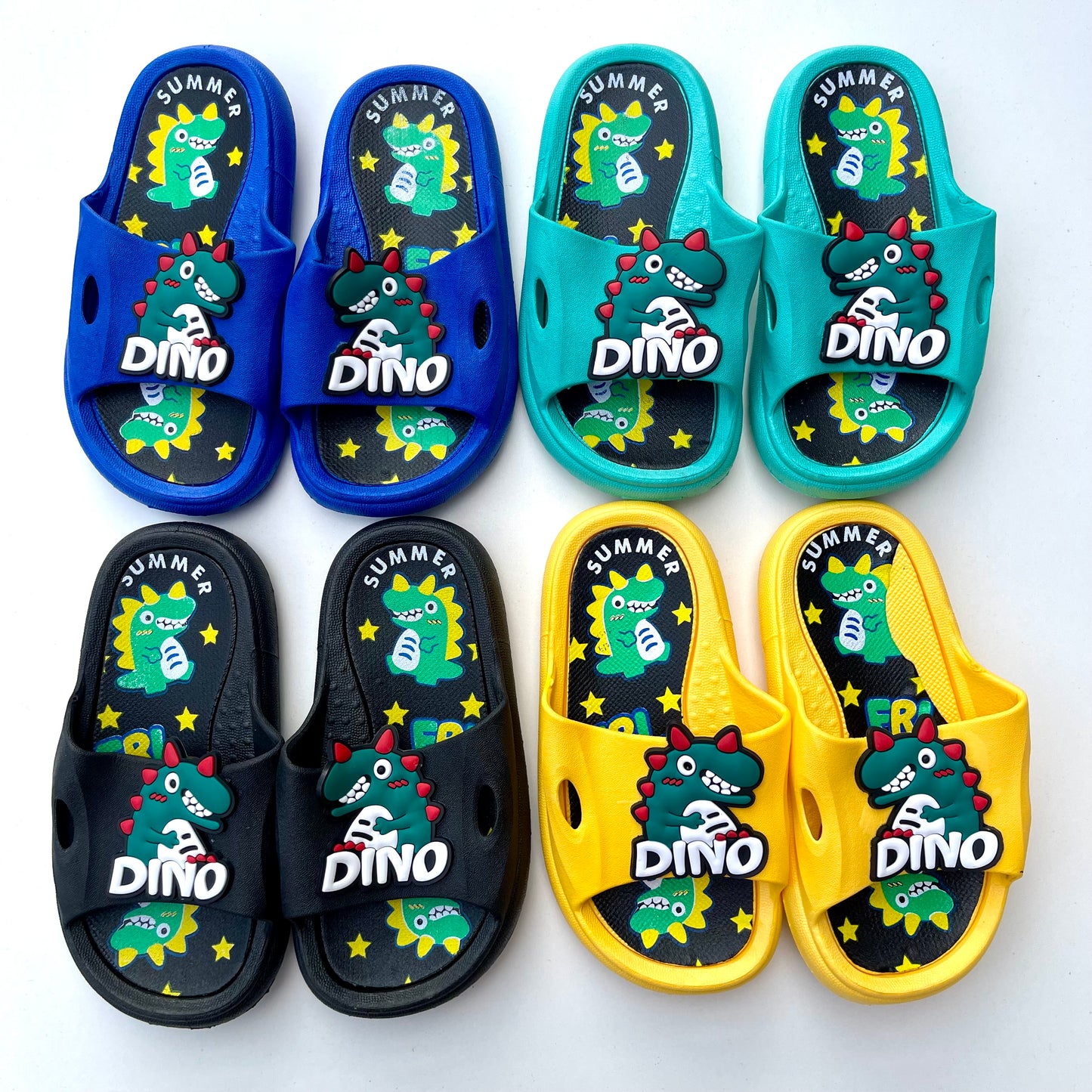 Chalas de Verano Antideslizantes Niño Diseño Dino