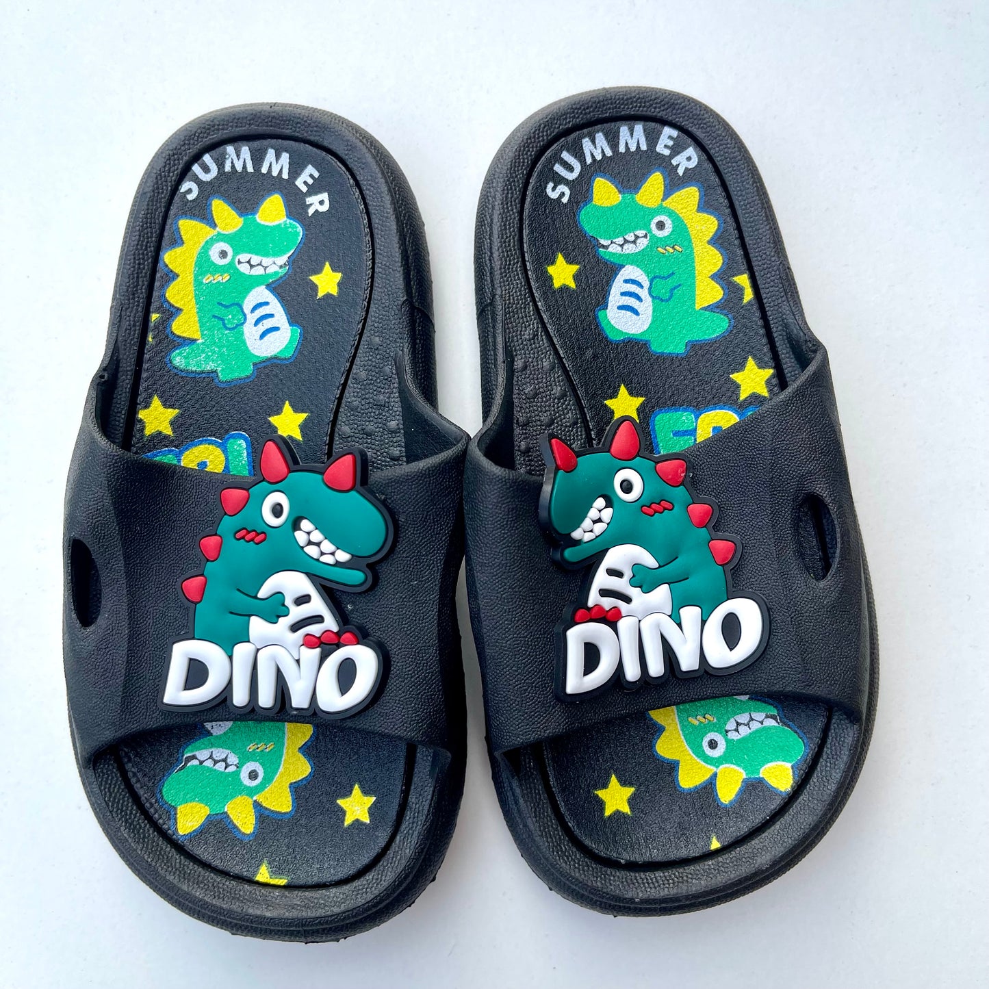 Chalas de Verano Antideslizantes Niño Diseño Dino