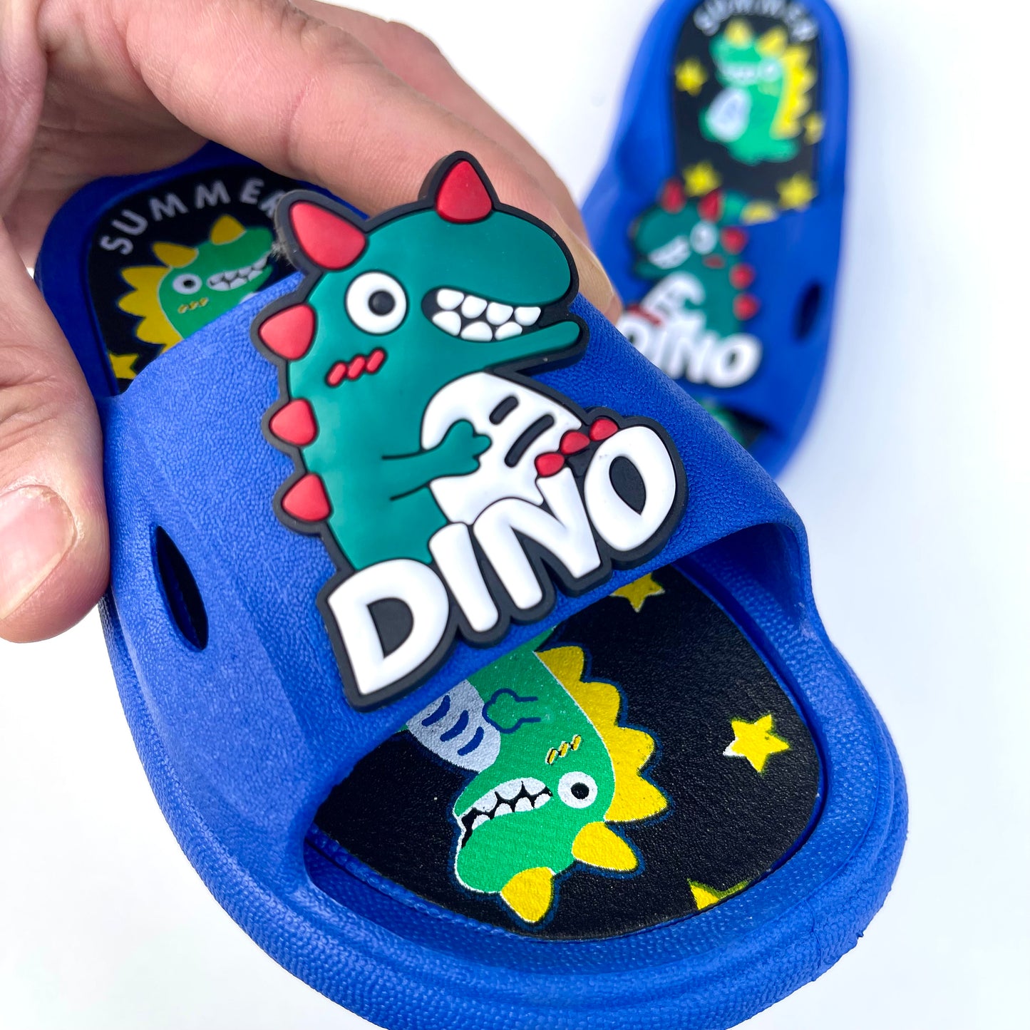 Chalas de Verano Antideslizantes Niño Diseño Dino