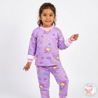 Pijama Afranelado Niños Diseños Surtidos Tallas 1 a 4 Años
