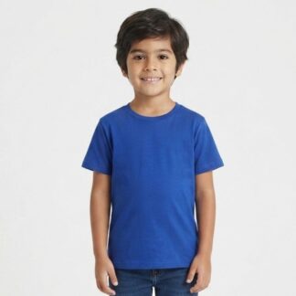 Polera Infantil Manga Corta 100% Algodón Nacional | $3.990