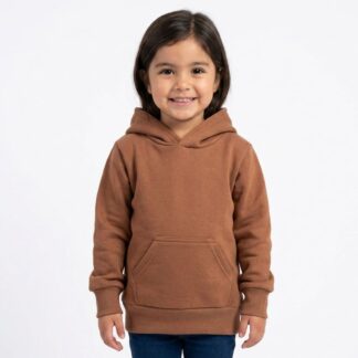 Polerón Canguro Capucha Niño Niña 100% Algodón | Tallas 2 a 16