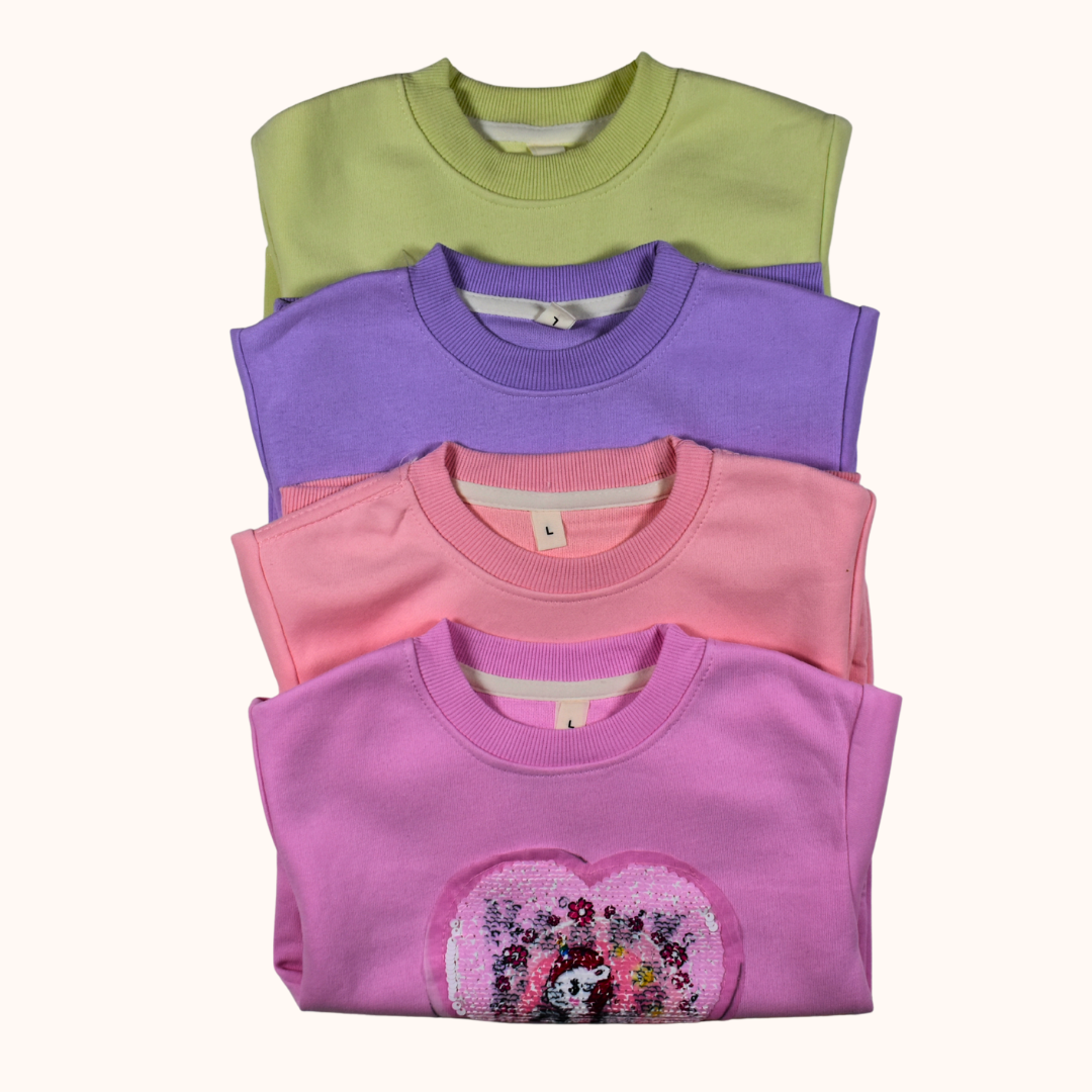 Polerón Algodón Afranelado Niña Unicornio | Suave y Cómodo - Imagen 3