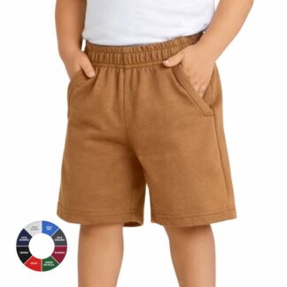 Short Infantil 100% Algodón Nacional | Colores Escolares Tallas 2 a 8 Años