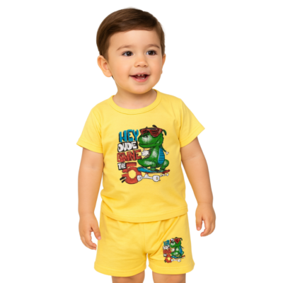 Pijamas diseños "SURTIDOS" Algodón – Conjunto Manga Corta y Short | 1-6 Años