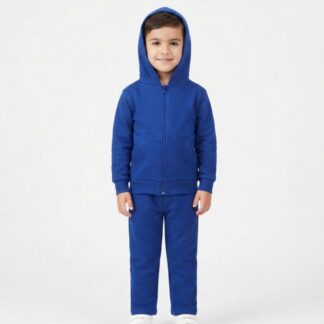 Conjunto Buzo Algodón Polerón Cierre + Pantalón Recto Tallas 4 a 16