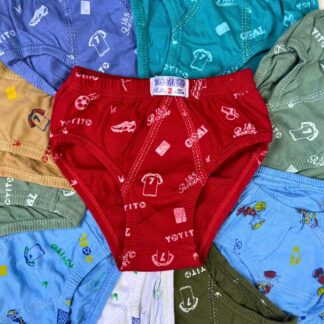 Calzoncillo Slip Niño 100% Algodón Peruano | Tallas 2, 4 y 6