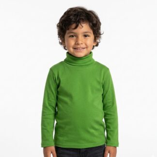 Beatle Cuello Alto Niño Niña 100% Algodón | Tallas 2 a 12