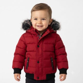 Parka Bebé Chiporro Gruesa con Capucha | Remate Invierno