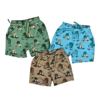 Short de algodón premium para niño con bolsillos | Liquidación